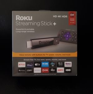 Roku streaming stick +    (plus)